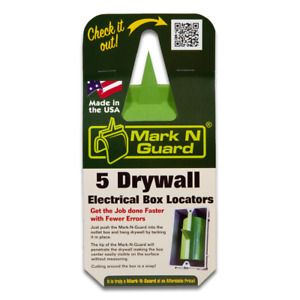 Buddy Tools Mark N Guard - Professional Drywall Electrical Box Locator Tool (Pac