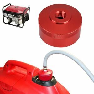 Aluminum Extended Run Gas Cap for Honda Generator EU2000i EU1000i (Red)