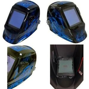 Instapark Adf Series Gx990T Solar Powered Auto Darkening Welding Helmet With 4 O