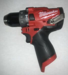 MILWAUKEE M12 FUEL Brushless Cordless 1/2 in. Hammer Drill (2504-20) BARE TOOL