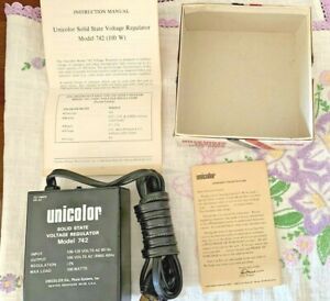 Solid Voltage Regulator Model 742 100 Watts For Photographer Developer UNTESTED