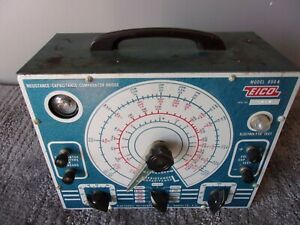 VINTAGE EICO MODEL 950A RESISTANCE-CAPACITANCE-COMPARATOR BRIDGE