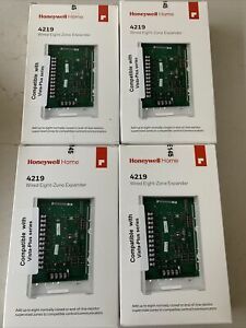 LOT OF 4!!!Honeywell 4219 Wired 8-Zone Expander  Board Brand New!!!