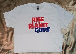 Rise of the Planet of the Gods!!! Custom HTV+Glitter printed t-shirts