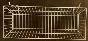 Pegboard Basket Double Sloping 24&#034; x 10&#034; x 5&#034;
