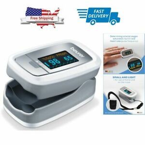 Fingertip Pulse Oximeter, Medical Device, Display Formats Grey 1 Count FREE SHIP