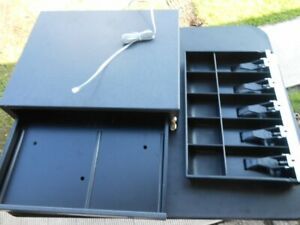 MMF INDUSTRIES Cash Register Drawer ~ 5 Bills 5 Coins Money Tray &amp; Key ~ NICE!