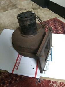 Vintage Antique FASCO furnace Blower Motor Assembly in case used