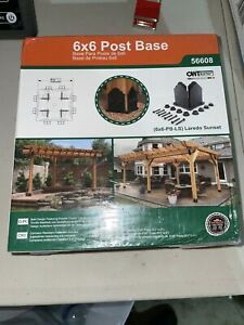 Ozco 56608 6x6 inch Post Base Kit