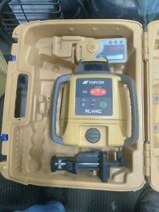 Topcon RL-H4C Self Leveling Long range rotary laser level  EXCELLENT SHAPE!!!