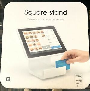 Square Stand For Apple iPad 2 and iPad 3rd Generation White