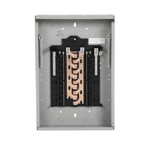 Load Center 125 Amp 20-Space 20-Circuit Main Lug PN Series Copper Bus Indoor