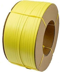 Polypropylene (PP) Strapping, 3200&#039; Length, 1/2&#034; Width, 400 lbs. Break Strength