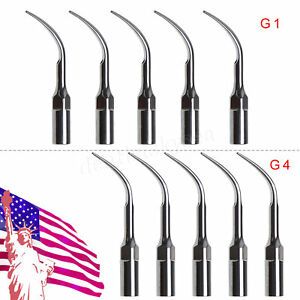 10X Dental Ultrasonic Scaler Scaling Tips G1&amp;G4 Fit EMS Handpiece Skysea USA