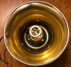 Vintage HORN SIREN Unbranded Gold Works