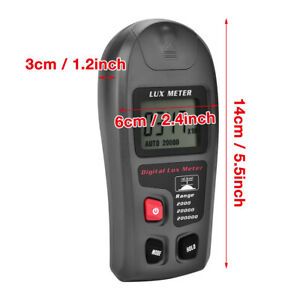 MT-30 Digital Luxmeter LCD Light Meter Environmental Testing Illuminometer New