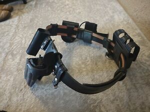 Police Security Duty Belt for Glock 19/23/32 w/light