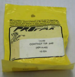 Profax KP14-40 Contact Tip .040 10Pack New