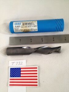 1 NEW SGS 3/4&#034; DIAMETER CARBIDE WOOD ROUTER. 2&#034; LOC. 2 FL DOWN CUT USA -T732-