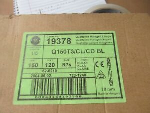 25- GE 110T3/CL/CD 150 WATT QUARTZ LAMPS       B-296