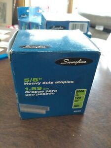 Swingline 5/8&#034; Premium Heavy-duty Staples 120 . 5000 pack #35351