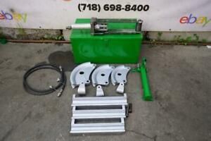 Greenlee 882 EMT Hydraulic Conduit Bender  Works Great 1 1/4  1 1/2  2&#034;