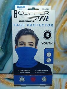 Youth Pink or Blue Guardwell Copper Fit Gator Mask Face Protector