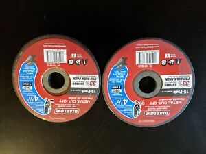 Diablo DBD045040115F 4_1/2-In. Metal Cut Off Disc _ Thin Kerf - 15-Pack