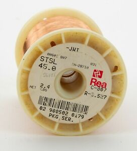 REA MAGNET WIRE 45 STSL  2 LB SPOOL 45 AWG