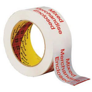 SCOTCH 3775 Carton Sealing Tape,Hot Melt Resin