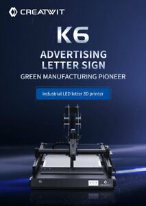 K6 Advertising Letter 3D Printer Channel Letter Printer