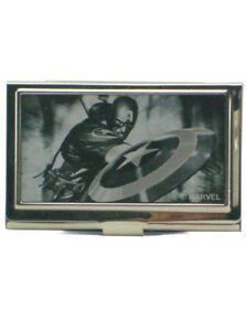 Captain America Business Card Holder Marvel Comics Heroes Avengers Brand New