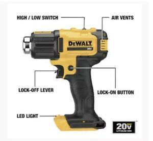 Dewalt DCE530B 20V Max Heat Gun Factory Sealed -tool Only