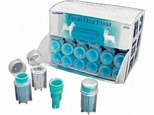 Fecal Flotation Collection Jar 50ct Parasite Fecal Floatation Solution Worm