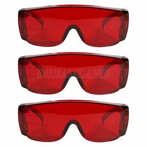 3 pairs Goggle Dental Protective Safety Glasses for Led Curing Light DW-