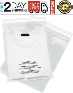 100 Count - 9 X 12 Self Seal 1.5 Mil Bolsas De Plastico Transparente