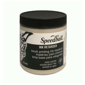 SPEEDBALL ART PRODUCTS 3848 WATER SOLUBLE BLOCK PRINTING INK RETARDER 8OZ