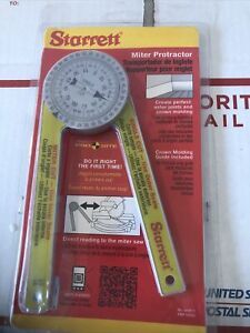 Starrett 505P-7 Plastic Miter Protractor - 7&#034;