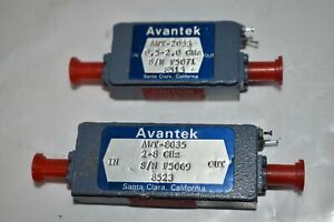 ^^ AVANTEK AWT-2033 &amp; AWT-8035 AMPLIFIERS (FL66)