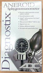 ADC Diagnostix 700-12XBK Aneroid Sphygmomanometer w/ Large Cuff and Carry Case