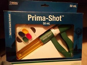Prima-Shot™ 50 cc Adjustable Repeater Syringe for Livestock with 10 Settings-NEW