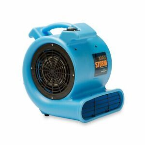 Max Storm 1/2 HP Durable Lightweight Air Mover Carpet Dryer Blower Floor Fan ...