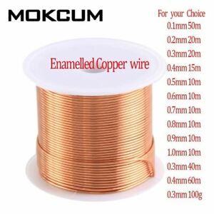 0.1mm 0.2mm 0.3mm 0.4mm 0.5mm 0.6mm 0.7mm 0.8mm 0.9mmCable Copper Wire Magnet Wi