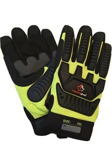 Clutch Gear Fleece Lined Anti-impact Mechanics Gloves SzXL NWT