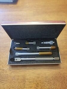 Starrett 823AZ 823 Series 1.5&#034; to 8&#034; SAE Mechanical Tubular Inside Micrometer