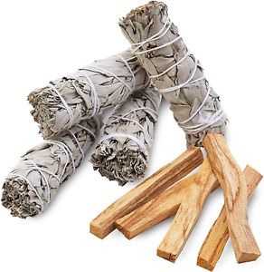 Smudge Kit Refill - White Sage  Palo Santo for Smudging, Healing, Purifying, Me