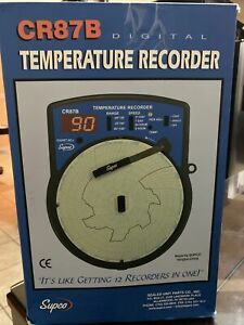 SUPCO CR87B Temperature Recorder Digital Display READ DESCRIPTION