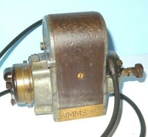 VINTAGE 1920s SIMMS SF2 TWIN CYLINDER MAGNETO GOOD SPARK CONVERT FOR V TWIN JAP