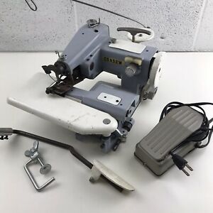 Vintage CONSEW 75C Industrial Sewing Machine - FOR PARTS NOT WORKING SEE NOTES