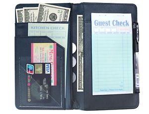 YITON Server Book Organizer Guest Check Holder for Restaurant Waiter Waitress